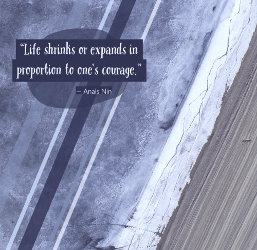 Life shrinks or expands